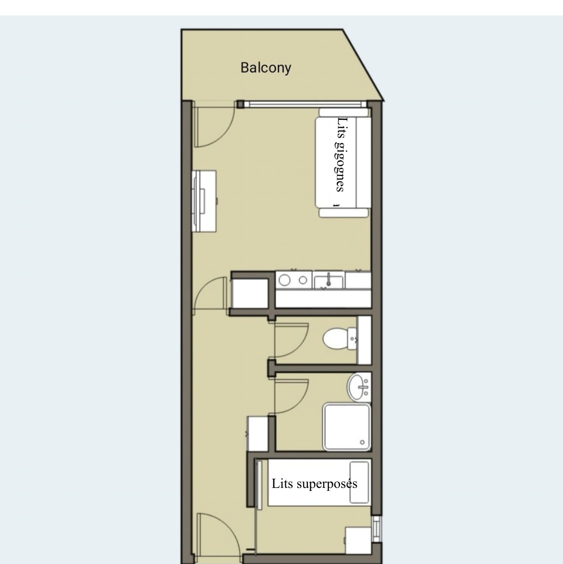 Studio - Residence COMETE - ref COME0032 - 10